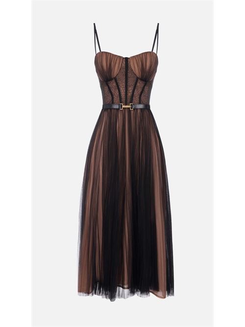 Abito bustier in tulle Elisabetta Franchi ELISABETTA FRANCHI | AB88957E2.110